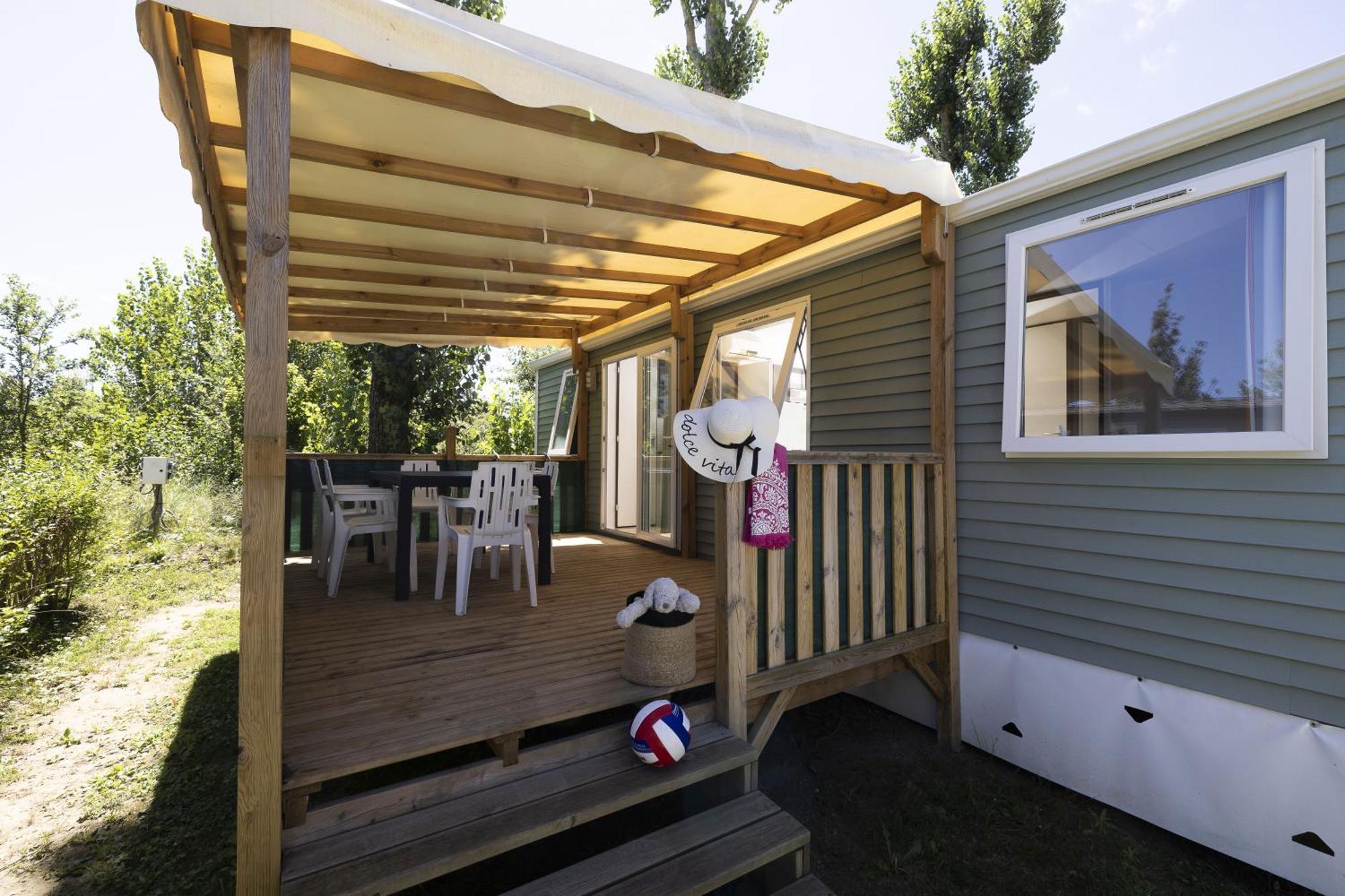 Camping Les Nysades Hotel Мирпоа Екстериор снимка